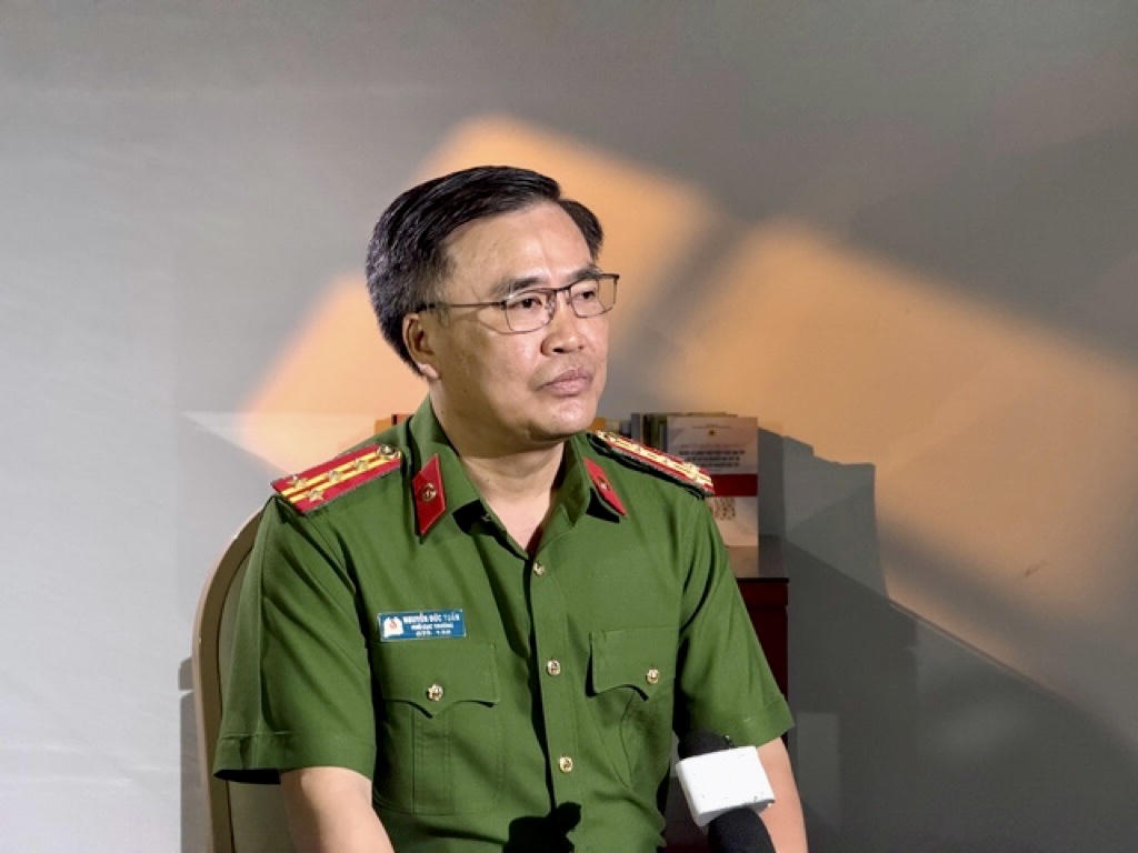 Đại tá Nguyễn Đức Tuấn. (Ảnh: Ngọc Hân)