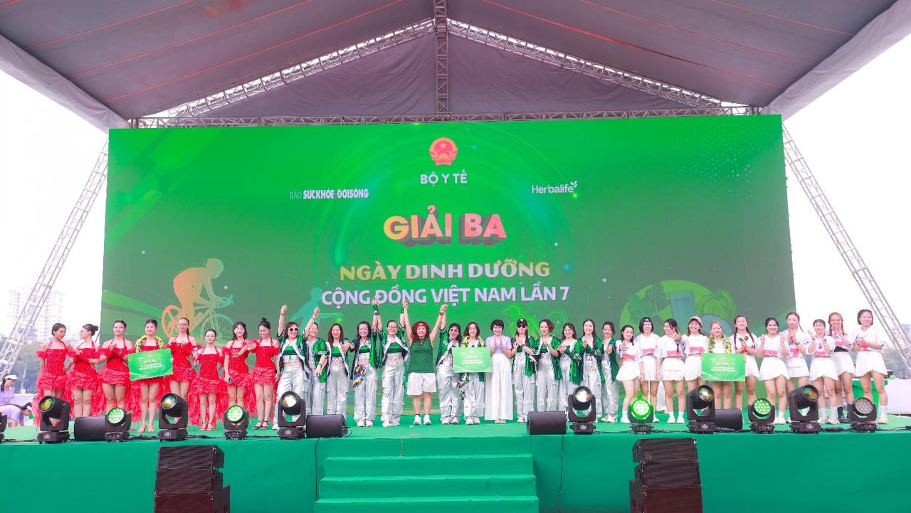 Herbalife Việt Nam đồng hành tổ chức Ngày Dinh dưỡng cộng đồng Việt Nam lần thứ 7 tại Hà Nội