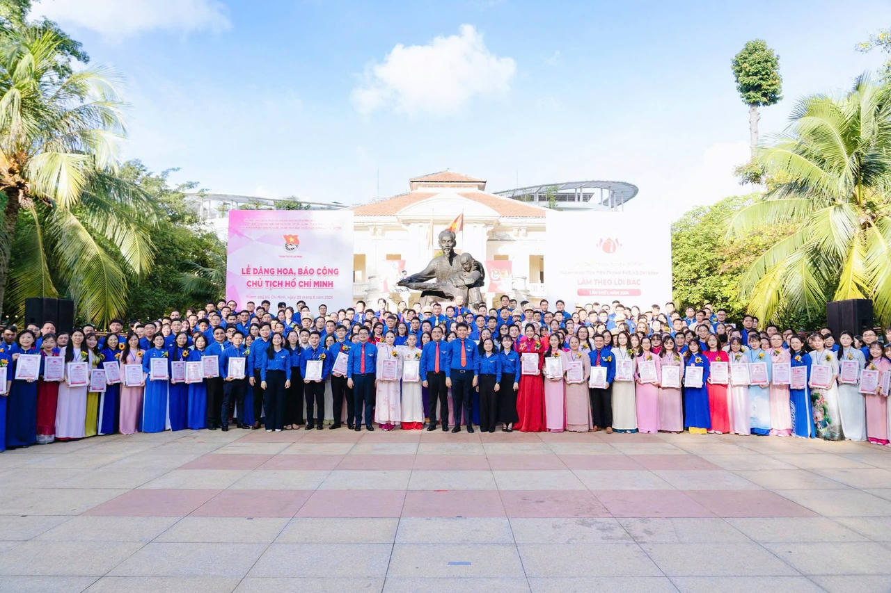 Tuyên dương 329 thanh niên tiên tiến TP Hồ Chí Minh làm theo lời Bác