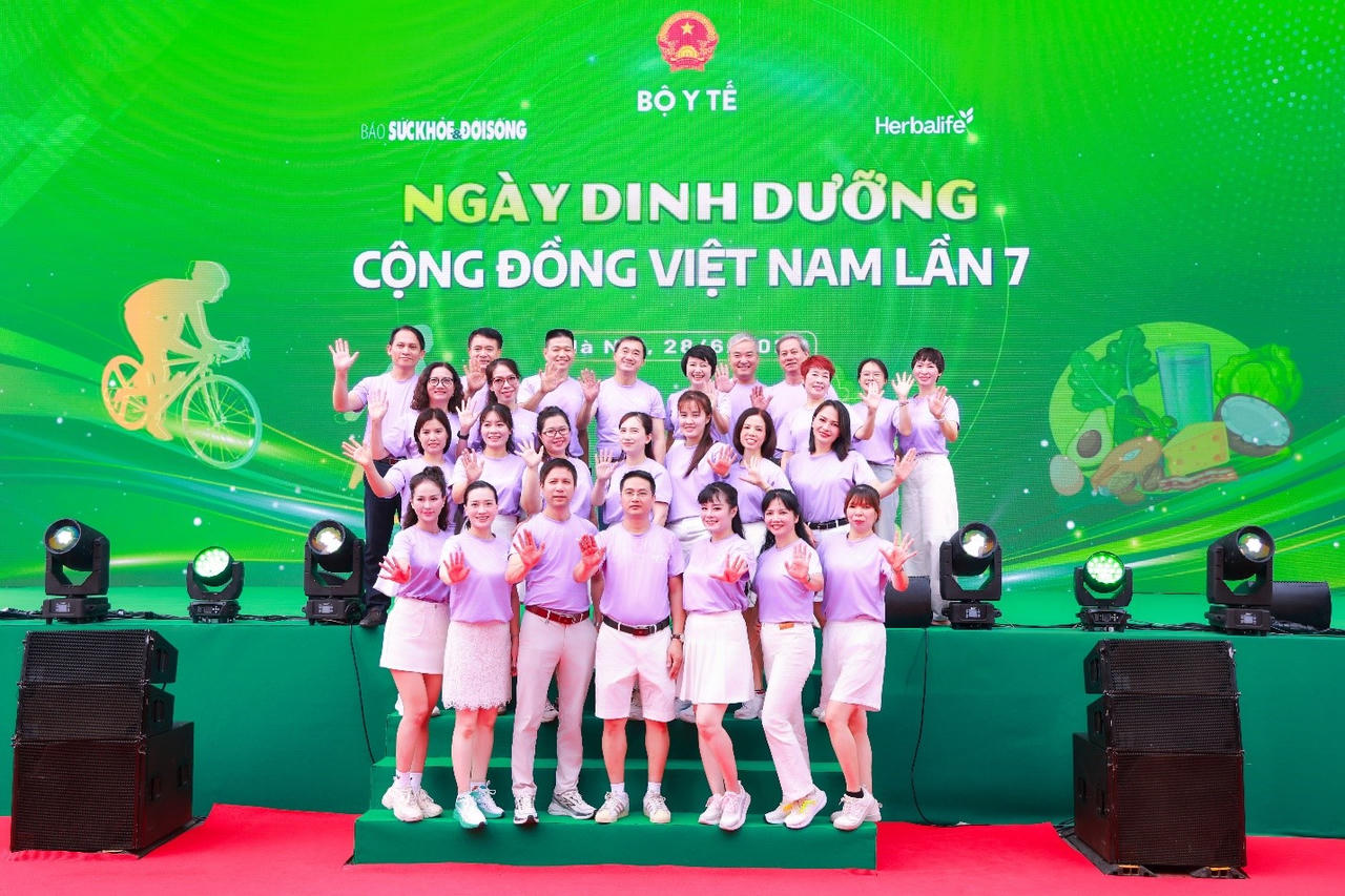 Herbalife Việt Nam đồng hành tổ chức Ngày Dinh dưỡng cộng đồng Việt Nam lần thứ 7 tại Hà Nội