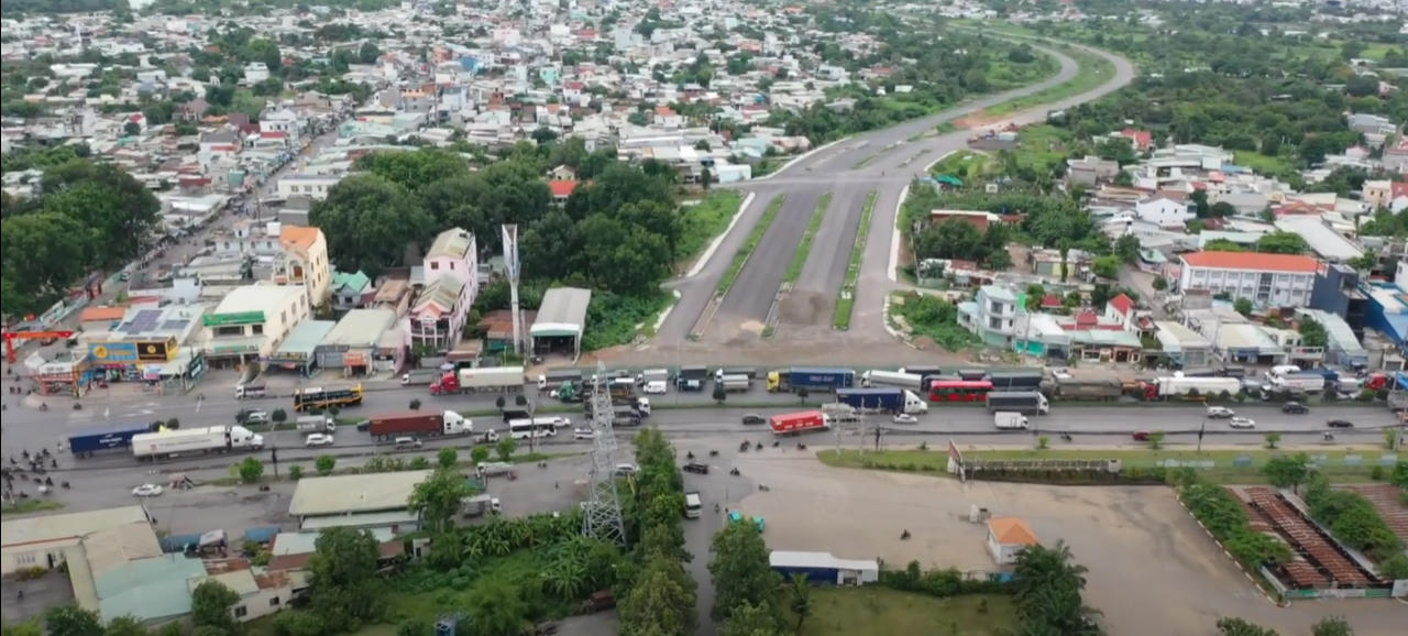 Hiện trạng Hương lộ 2, Đoạn từ Quốc lộ 51 đến cầu An Hòa 2