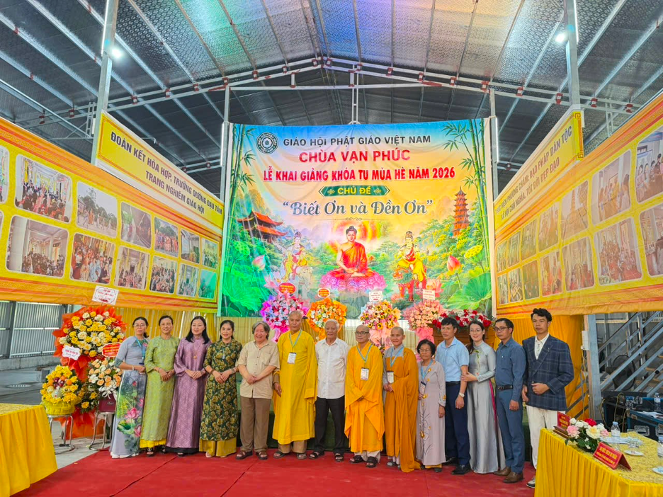 Chùa Vạn Phúc: Gieo mầm đạo hiếu, bồi dưỡng nhân cách cho thế hệ trẻ