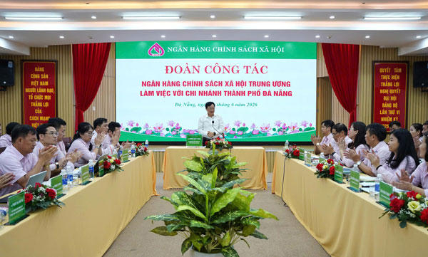 Toàn cảnh buổi làm việc.