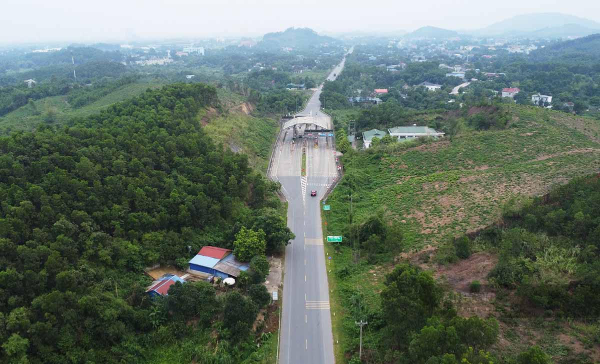 Trạm thu phí cao tốc CT.07 đoạn Thái Nguyên - Chợ Mới