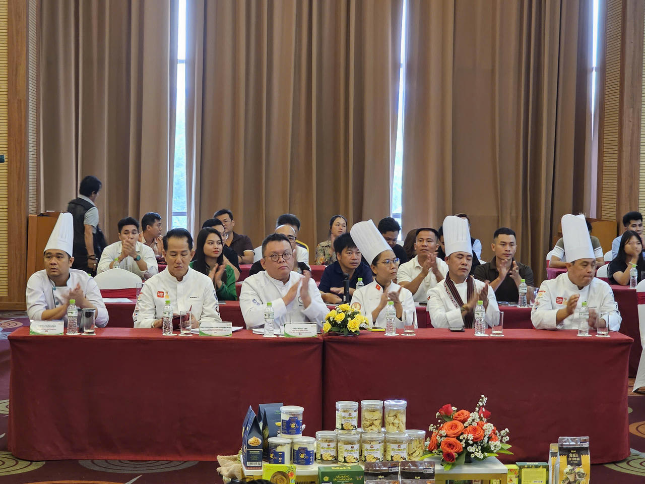 Chương trình thu hút sự tham gia của nhiều đầu bếp trong và ngoài nước