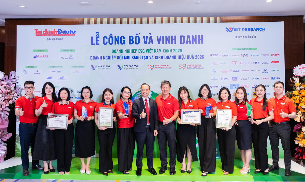 Dai-ichi Life Việt Nam được vinh danh với 4 giải thưởng uy tín tại Diễn đàn Doanh nghiệp Việt Nam 2026
