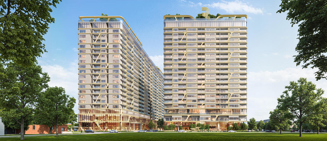 Regal Complex với hai tòa tháp 20 tầng nổi cùng 2 tầng hầm, cung cấp 683 căn hộ hạng sang ngay trung tâm mới Nam Đà Nẵng