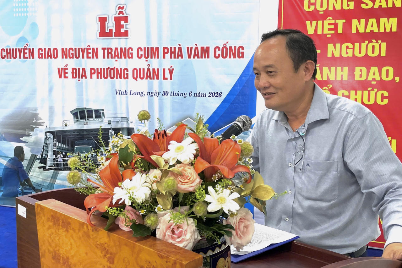 Ông Lê Văn Nhân – Phó Giám đốc Sở Xây dựng tỉnh Vĩnh Long