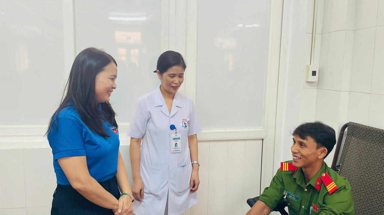 Hơn 190 đoàn viên, thanh niên Quảng Trị tham gia Ngày hội hiến máu tình nguyện