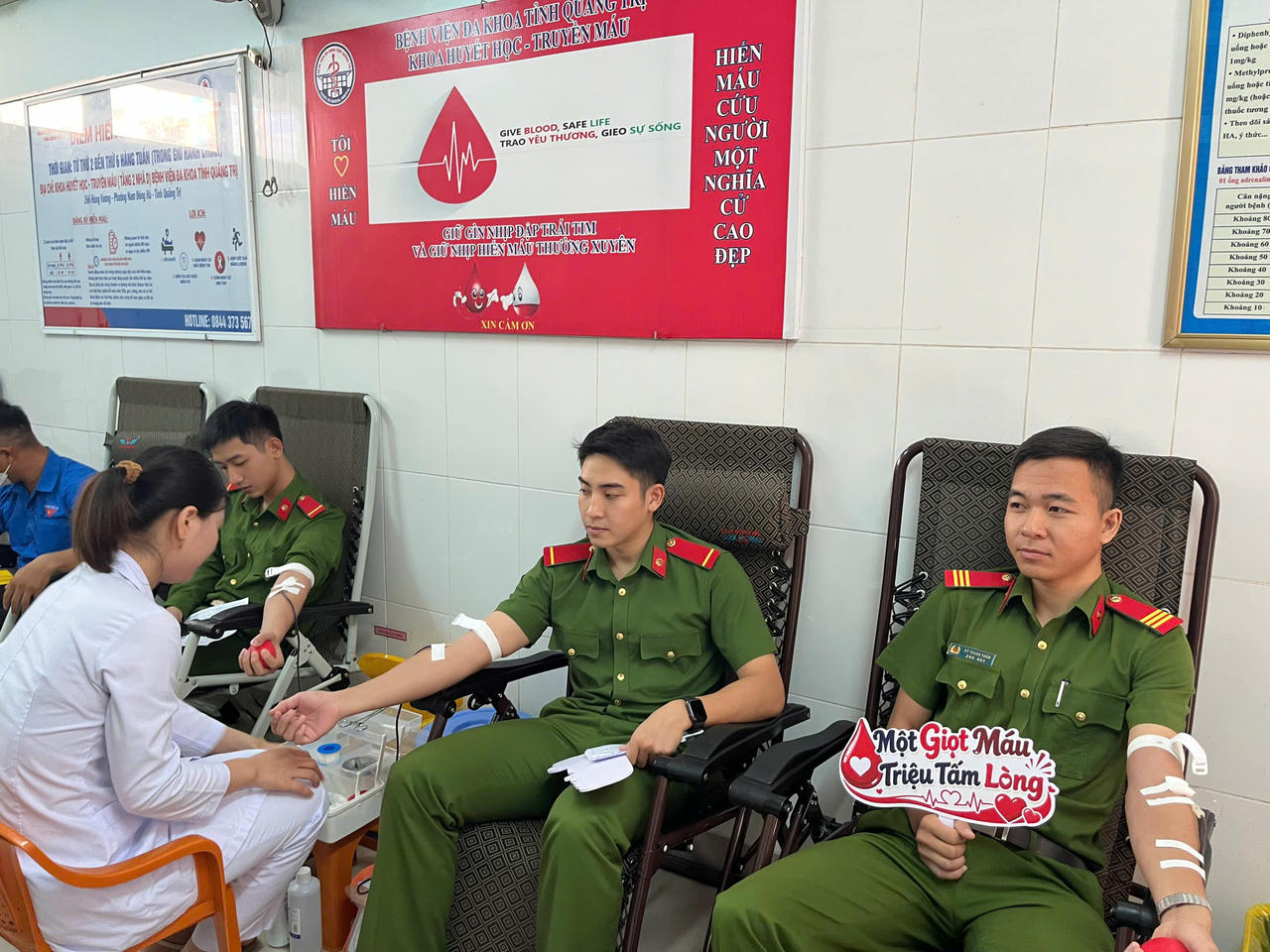 Hơn 190 đoàn viên, thanh niên Quảng Trị tham gia Ngày hội hiến máu tình nguyện