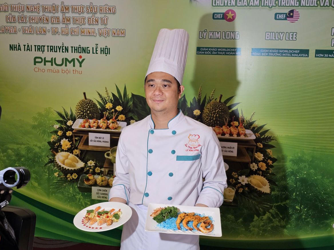 Độc đáo nghệ thuật ẩm thực từ sầu riêng