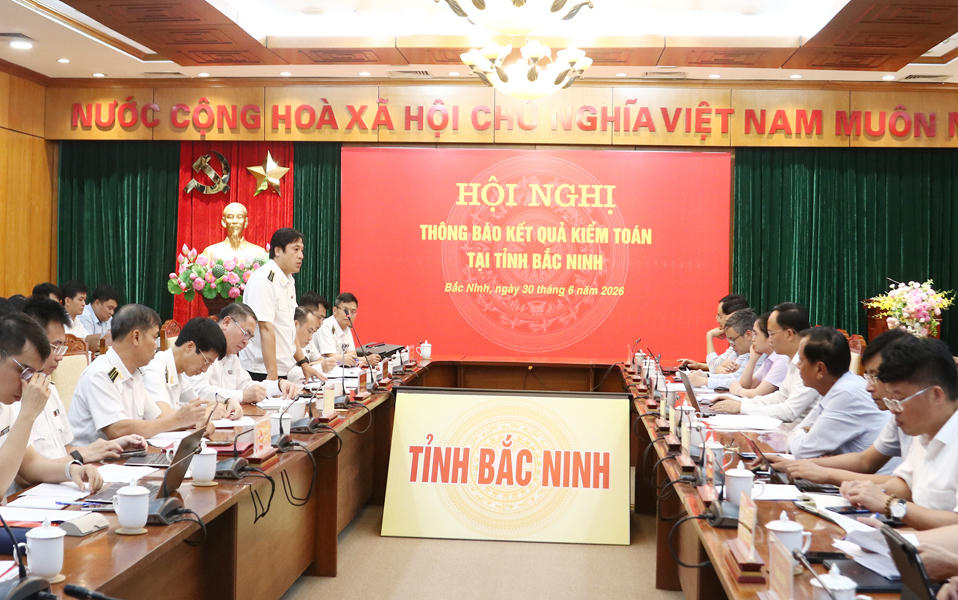 Bắc Ninh thông báo kết quả kiểm toán ngân sách địa phương năm 2025 