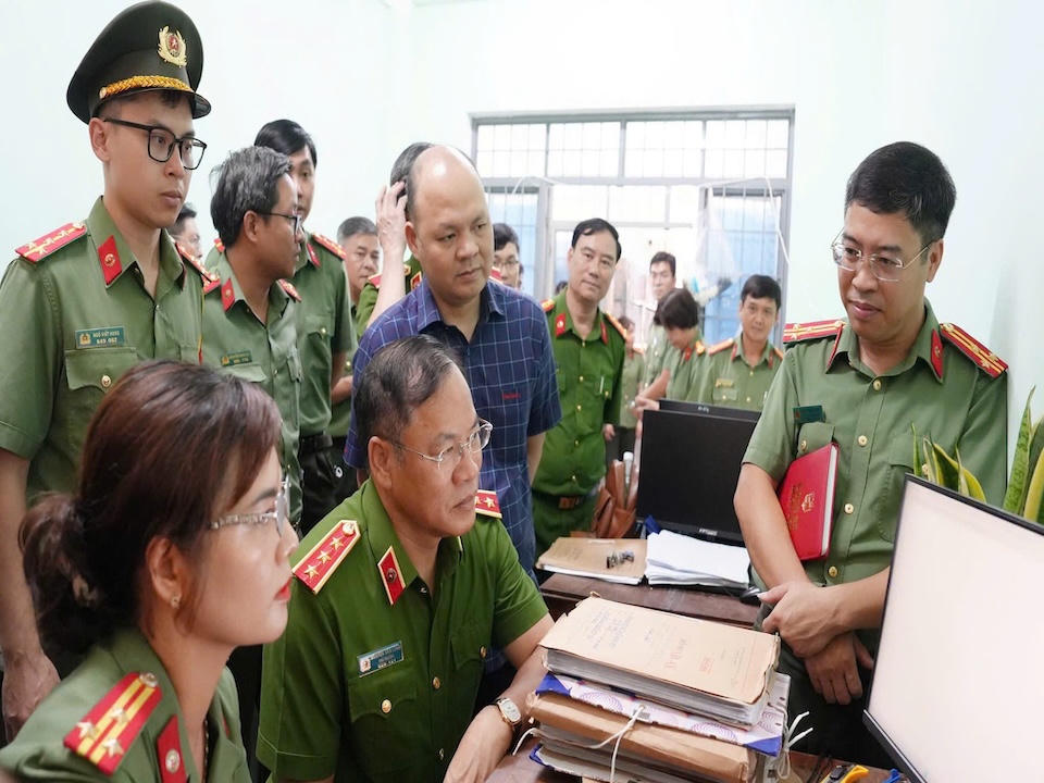 Thứ trưởng Bộ Công an kiểm tra công tác phòng, chống ma túy tại Gia Lai