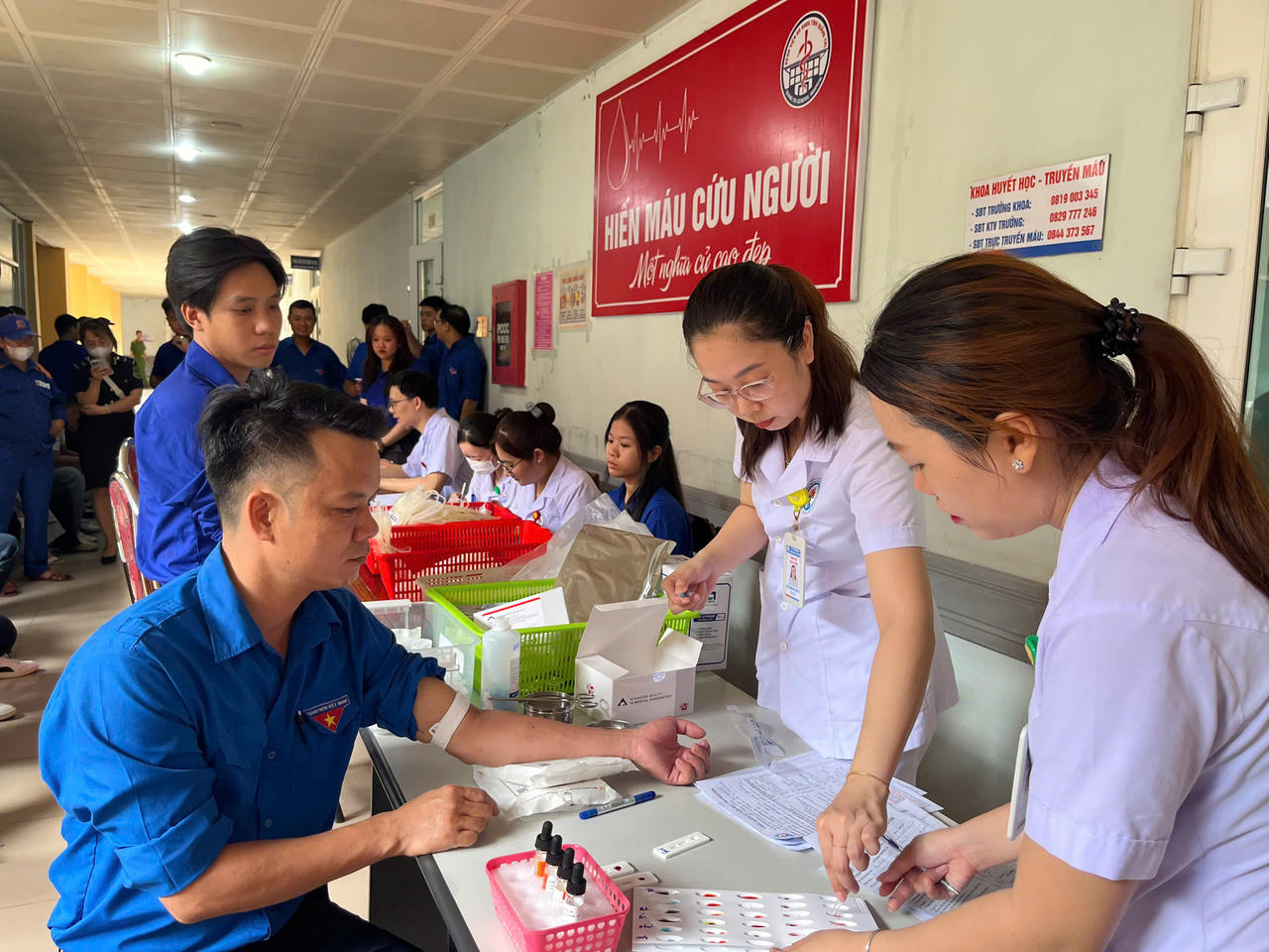 Hơn 190 đoàn viên, thanh niên Quảng Trị tham gia Ngày hội hiến máu tình nguyện
