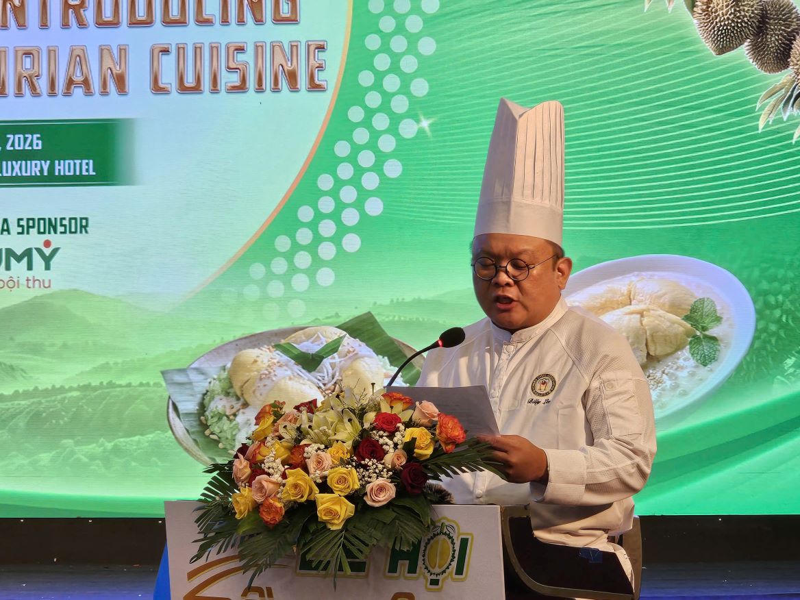 Đầu bếp đến từ Malaysia đánh giá về tiềm năng ẩm thực từ quả sầu riêng