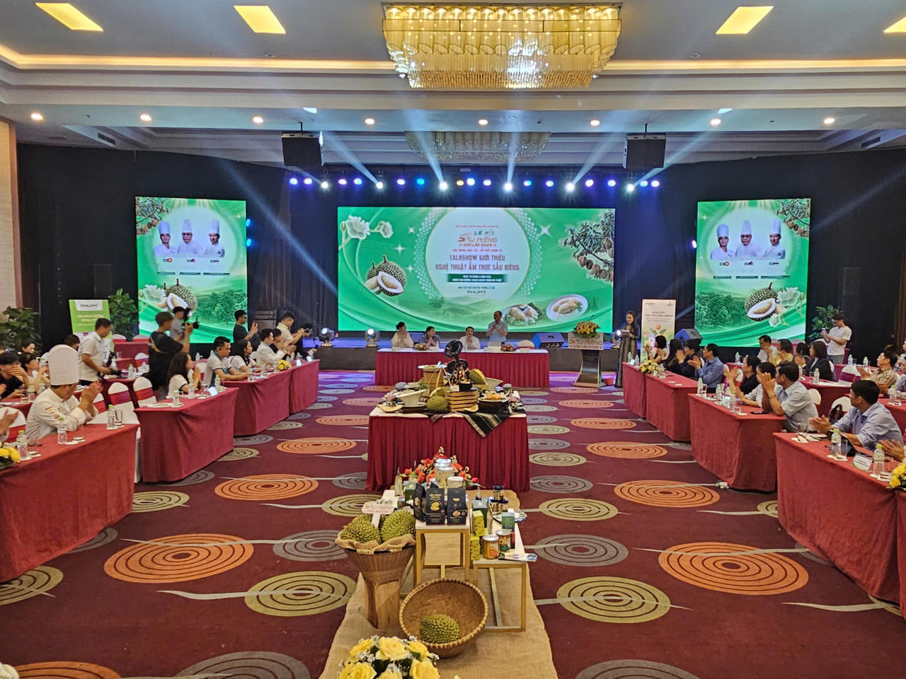 Toàn cảnh Talk show giới thiệu nghệ thuật ẩm thực từ sầu riêng