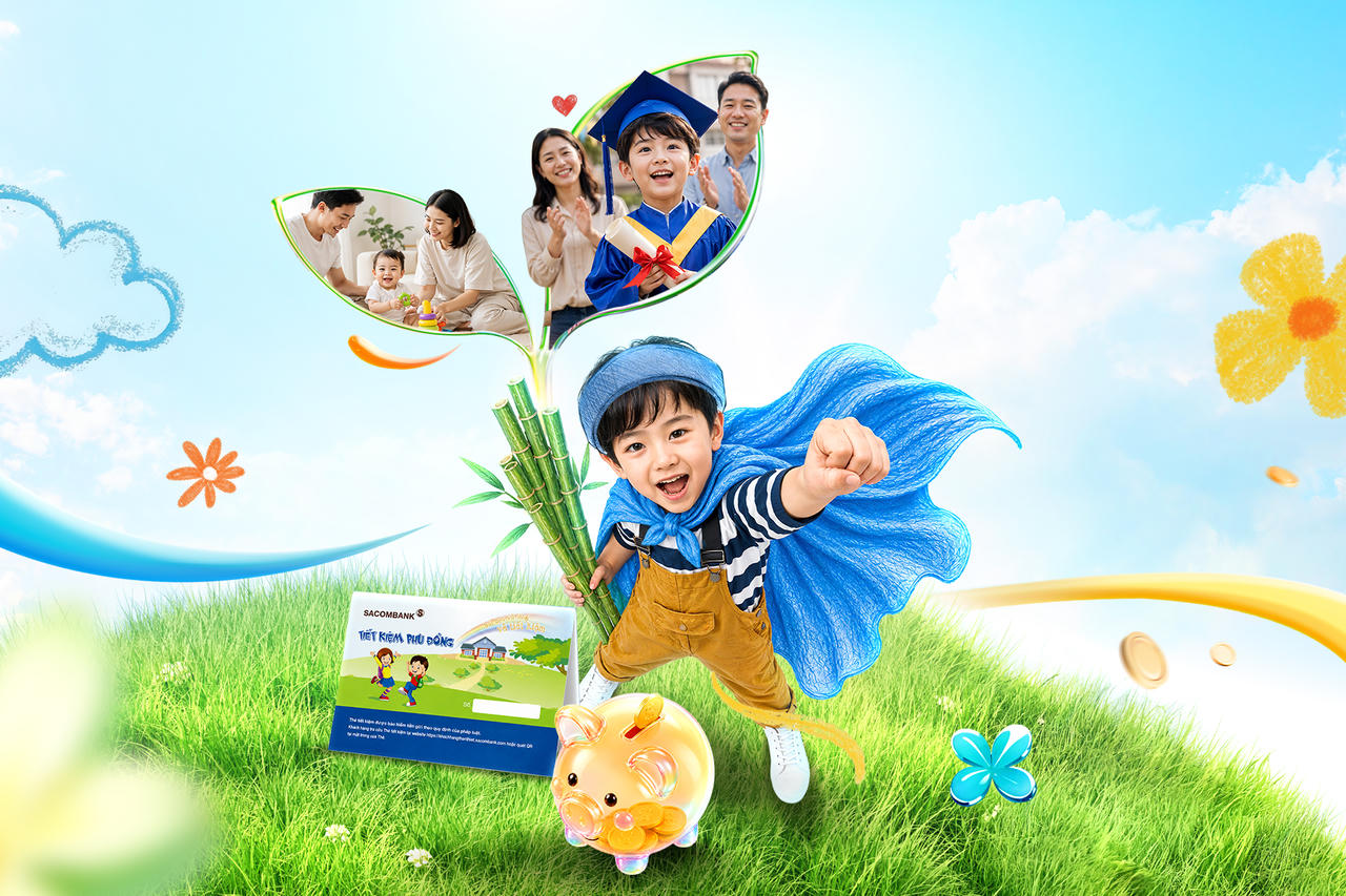 Tiết Kiệm Phù Đổng: SACOMBANK và hành trình 15 năm tiên phong giáo dục tài chính cho trẻ