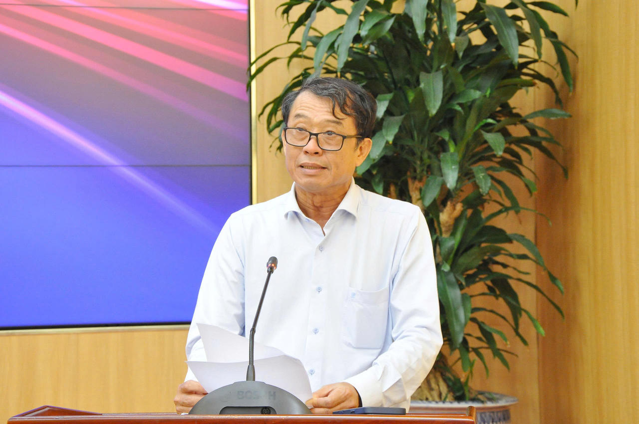 Ông Nguyễn Văn Khởi, Phó Chủ tịch UBND phát biểu tại buổi lễ.