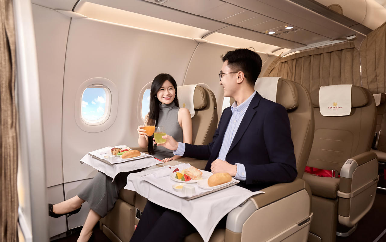 Trải nghiệm bay đẳng cấp cùng Sun PhuQuoc Airways
