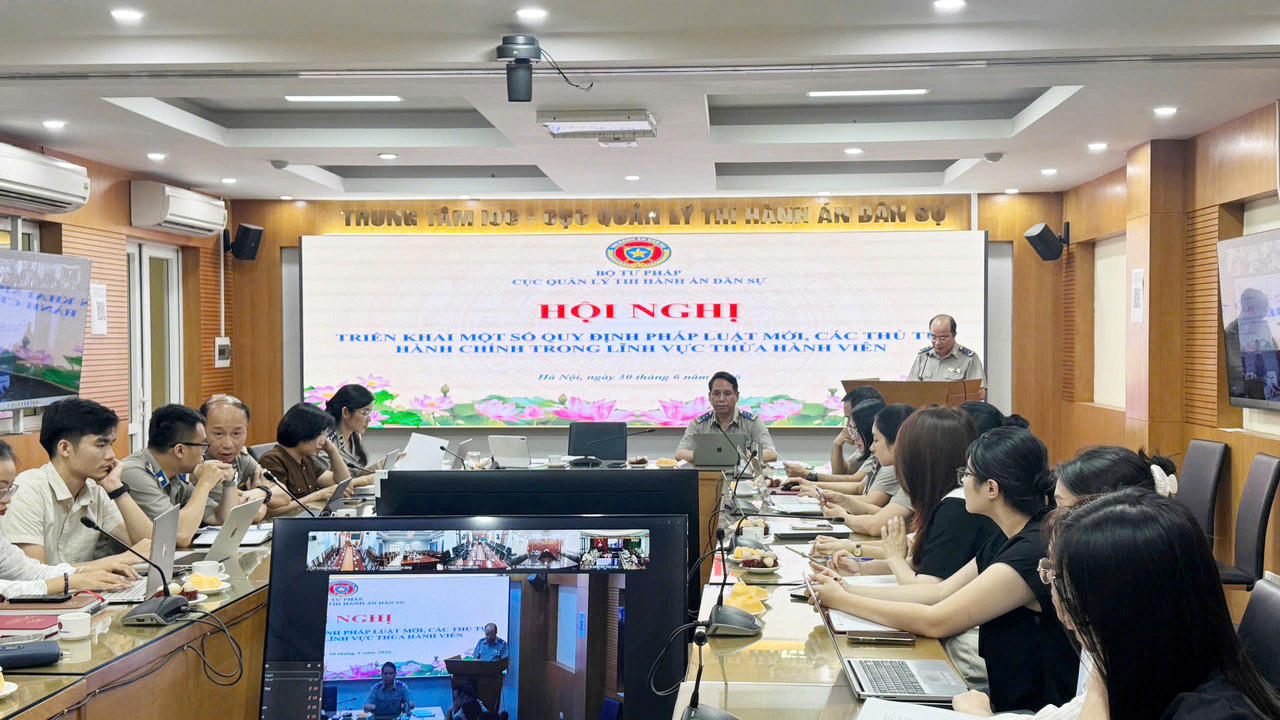 Triển khai kịp thời các quy định pháp luật mới và thủ tục hành chính trong lĩnh vực Thừa hành viên