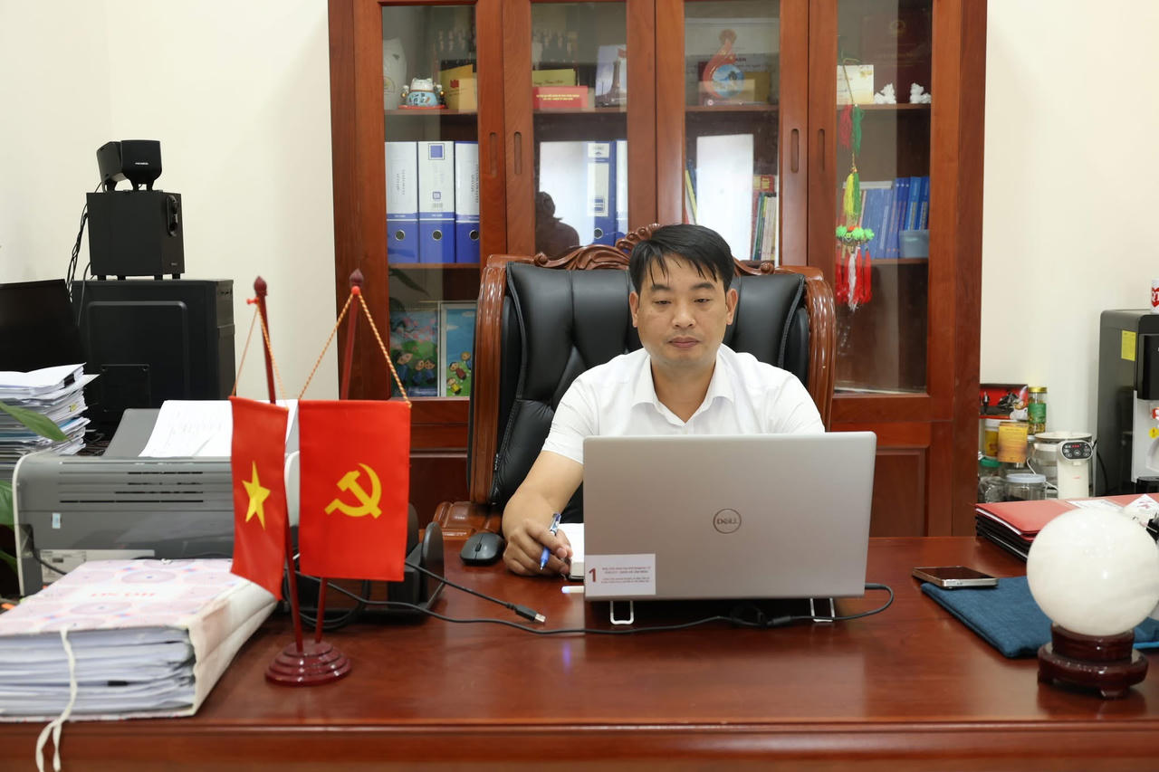 Ông Trương Văn Quang - Chủ tịch UBND xã Lâm Bình. (Ảnh: TTLB)