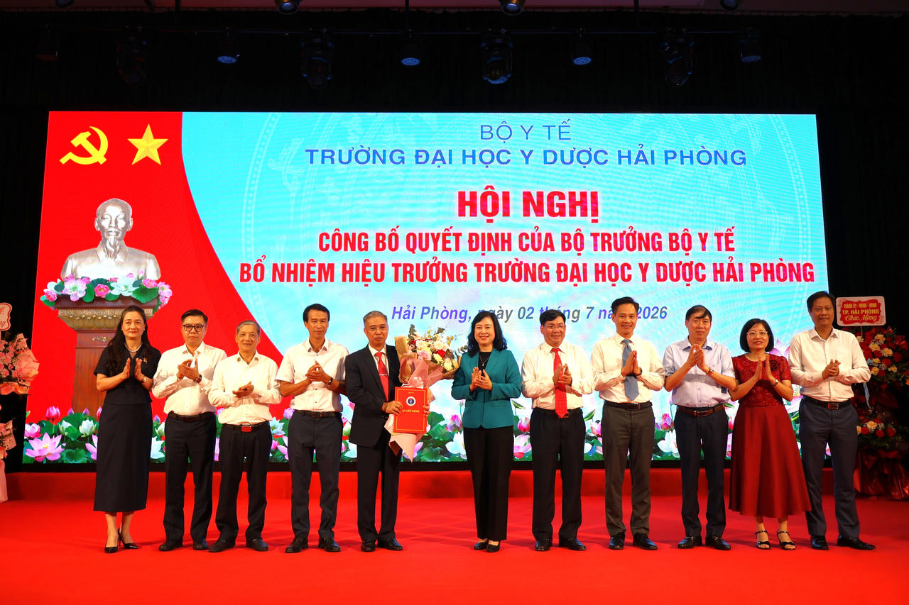 Bổ nhiệm Hiệu trưởng Trường Đại học Y Dược Hải Phòng