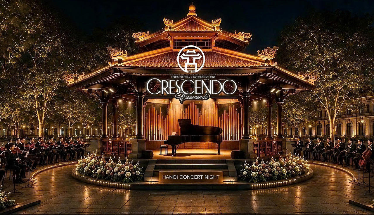 Sắp diễn ra chương trình nghệ thuật đặc biệt 'Crescendo - Giao hưởng kết nối' tại Hà Nội