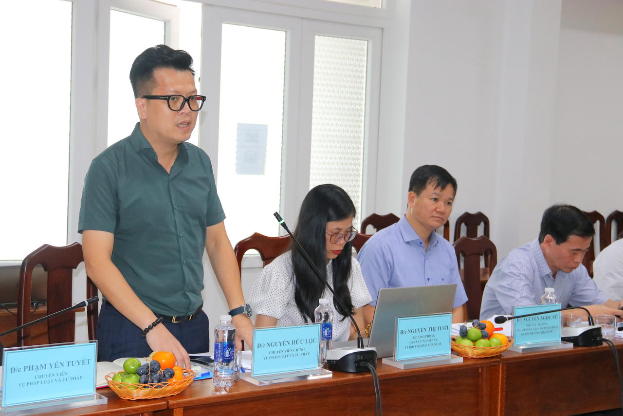 Bộ Tư pháp khảo sát công tác bồi thường nhà nước tại THADS TP Cần Thơ