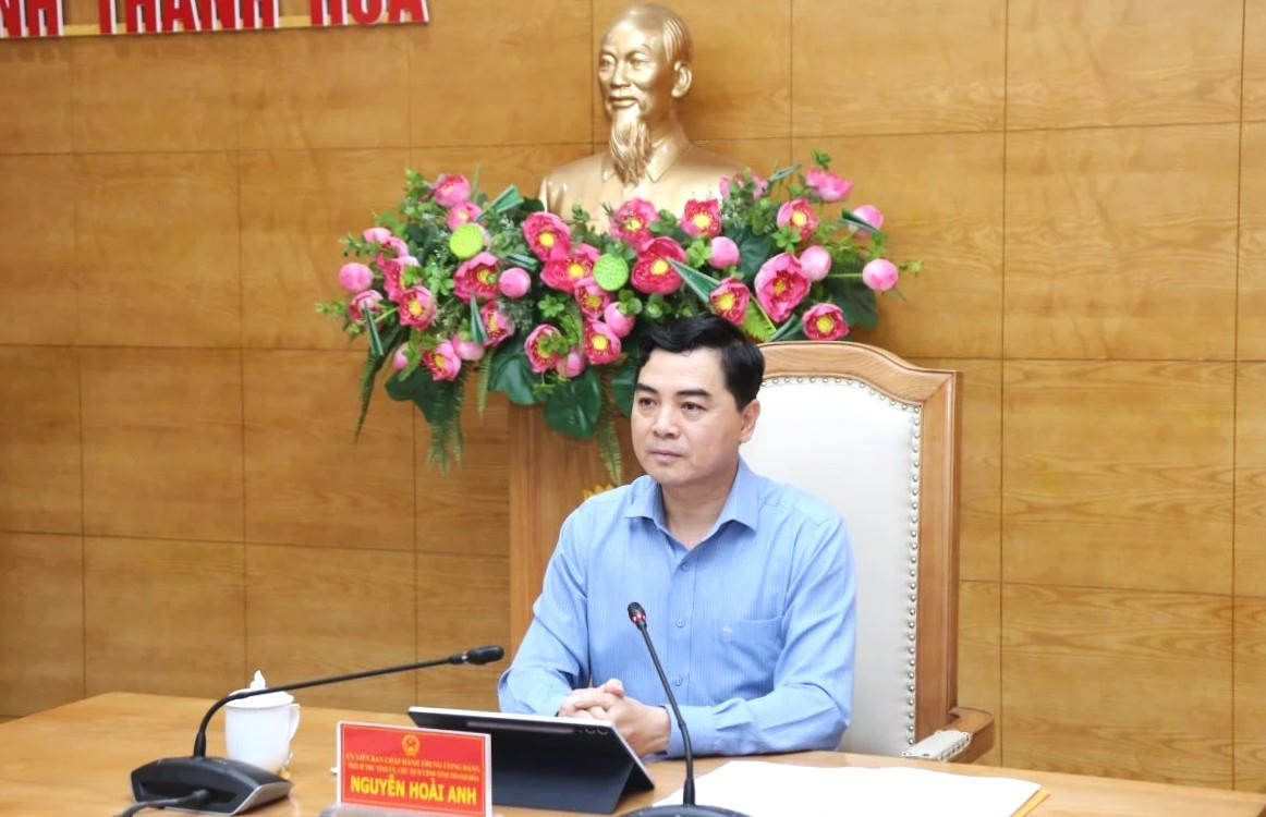 Chủ tịch UBND tỉnh Thanh Hóa Nguyễn Hoài Anh.