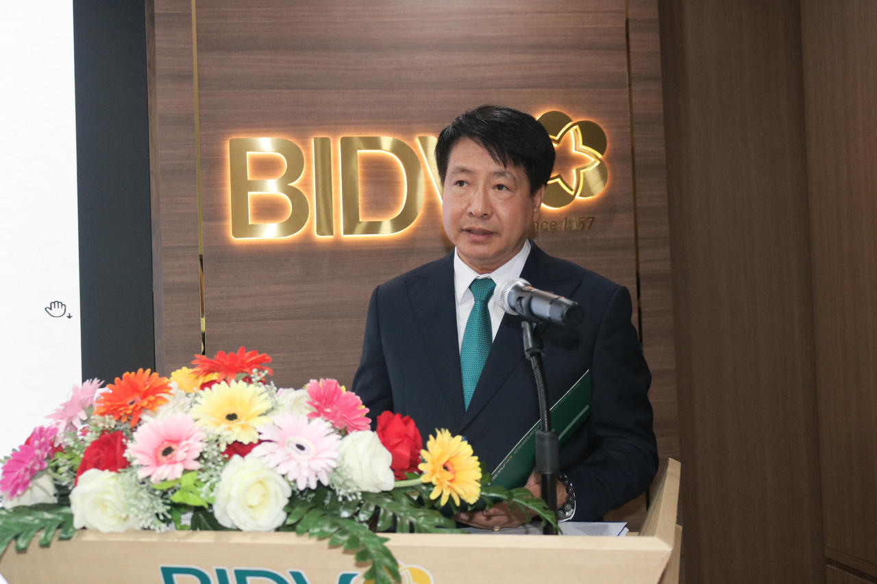 Ông Nguyễn Đức Toàn, Giám đốc BIDV Chi nhánh Đồng Nai phát biểu tại lễ ký kết.