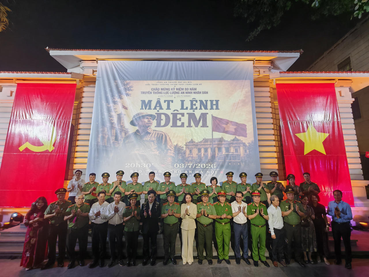 “Mật Lệnh Đêm” hướng tới xây dựng một hình thức giáo dục truyền thống trực quan, sinh động, giúp cán bộ, chiến sĩ và công chúng, đặc biệt là thế hệ trẻ, tiếp cận lịch sử bằng cảm xúc.