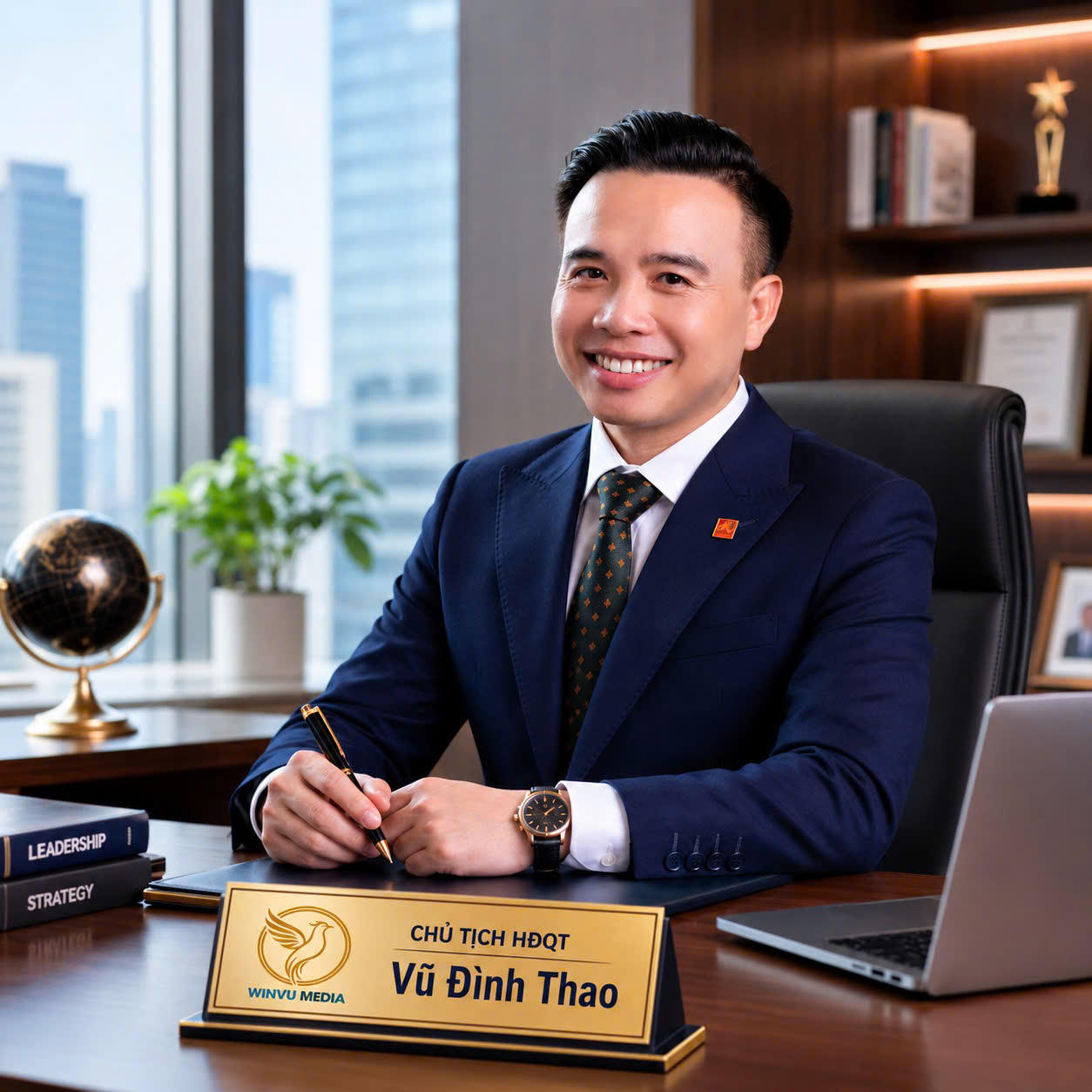 Ông Vũ Đình Thao - Chủ tịch Winvu Media, Nhà sáng lập và Chủ sở hữu bản quyền cuộc thi Miss Global Business Elite