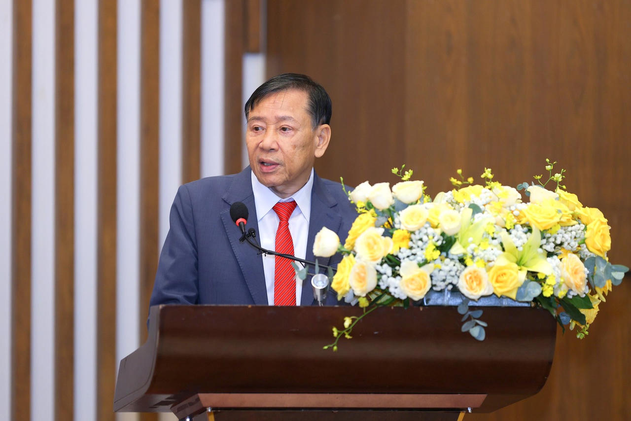 Ông Nguyễn Văn Khôi - Chủ tịch Hiệp hội Bất động sản Việt Nam phát biểu khai mạc