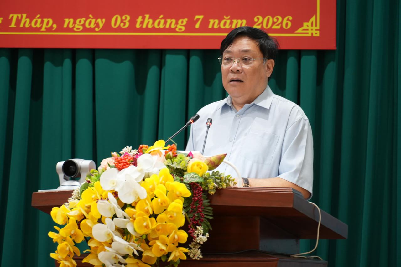 Ông Phạm Thành Ngại - Phó Bí thư Tỉnh ủy và Chủ tịch UBND tỉnh Đồng Tháp. 