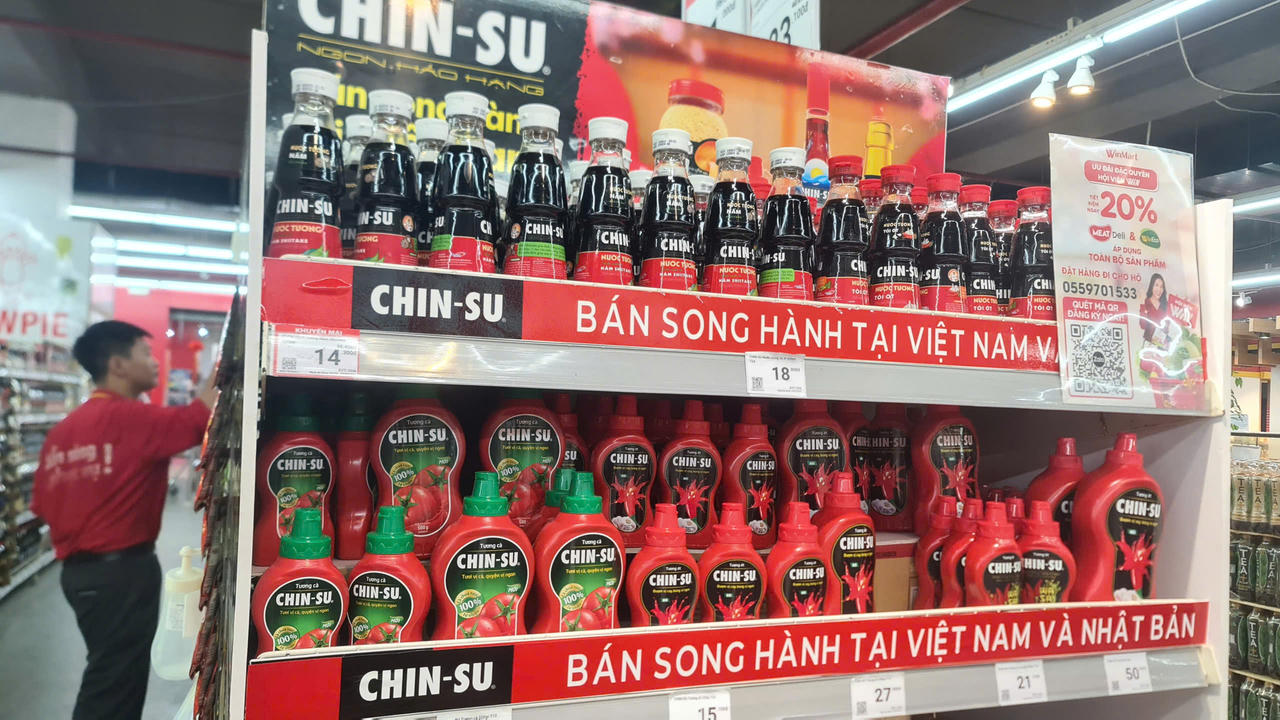 Chin-su là thương hiệu chủ lực của&nbsp;Masan Consumer. (Ảnh: Minh Hữu)