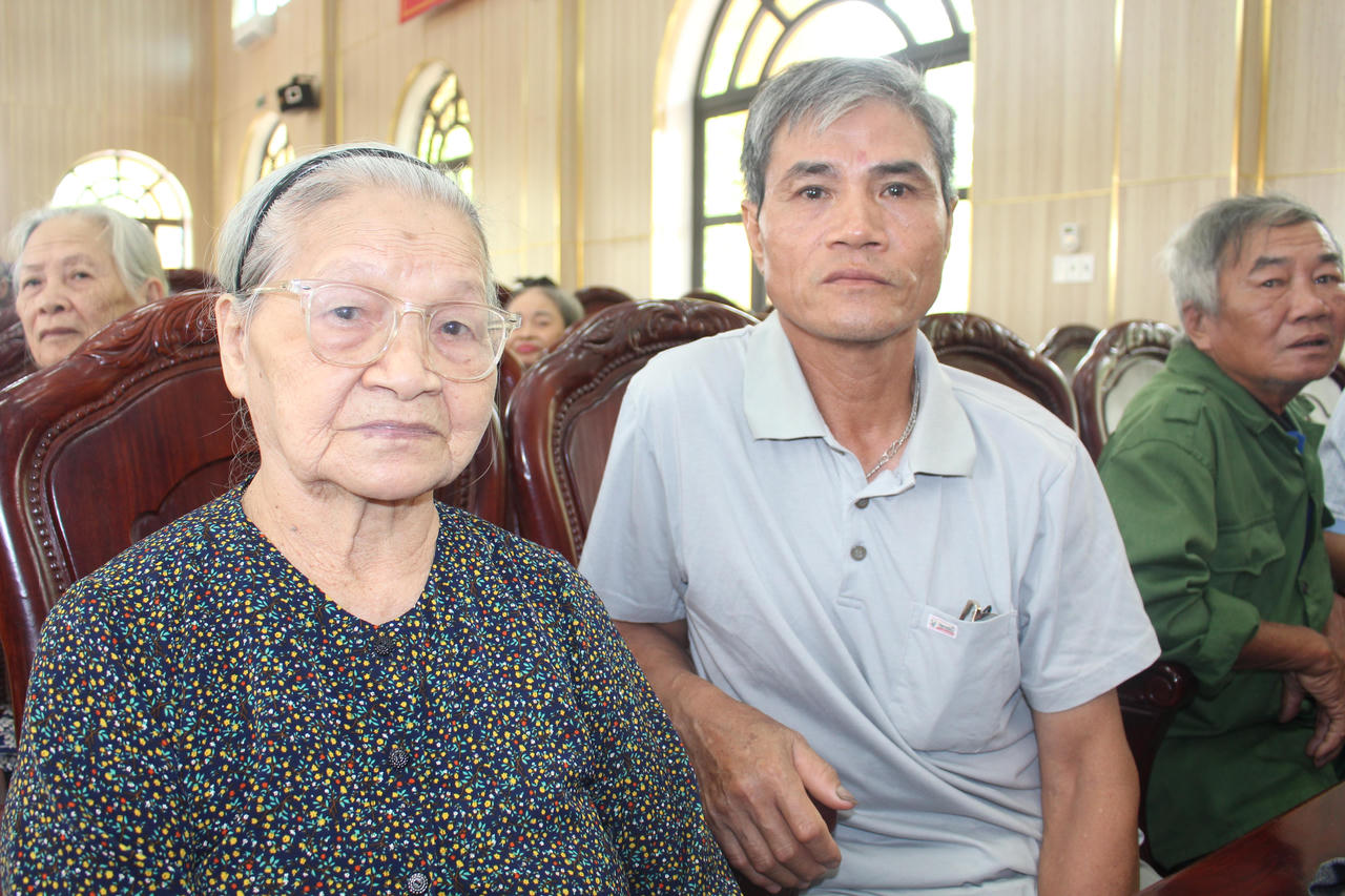 Xã Vũ Dương (Ninh Bình) đẩy mạnh chương trình thu nhận mẫu ADN các thân nhân liệt sỹ