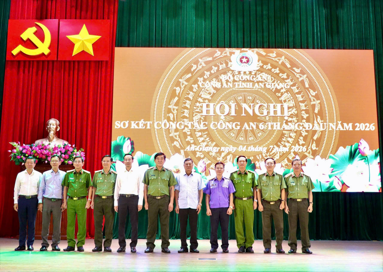 Tội phạm về trật tự xã hội tại An Giang giảm gần 20% trong 6 tháng đầu năm 2026
