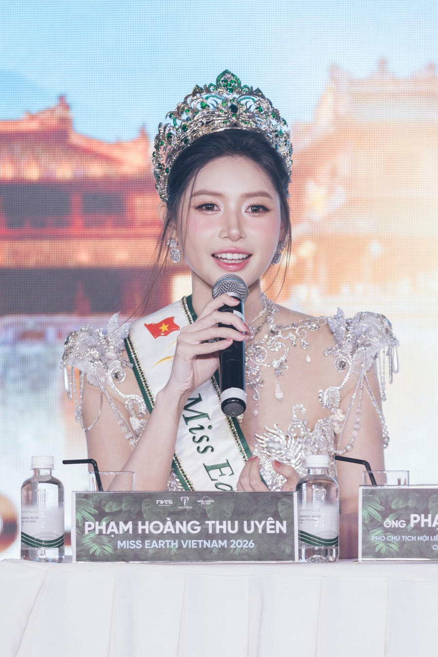 Thu Uyên muốn quảng bá hình ảnh Việt Nam đến Hoa hậu Trái đất 2026. Ảnh: BTC