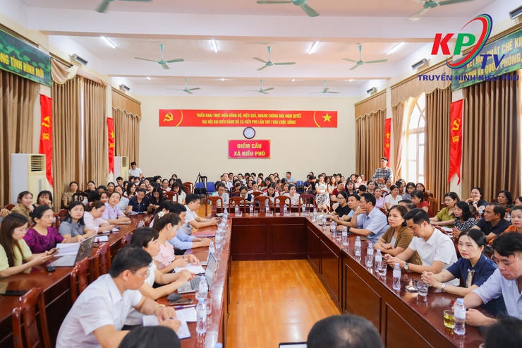 Hội nghị tọa đàm trao đổi “Hành trình kiến tạo trường học ESL – Tiếng Anh là ngôn ngữ thứ hai” tại xã Kiều Phú- Ảnh 5.