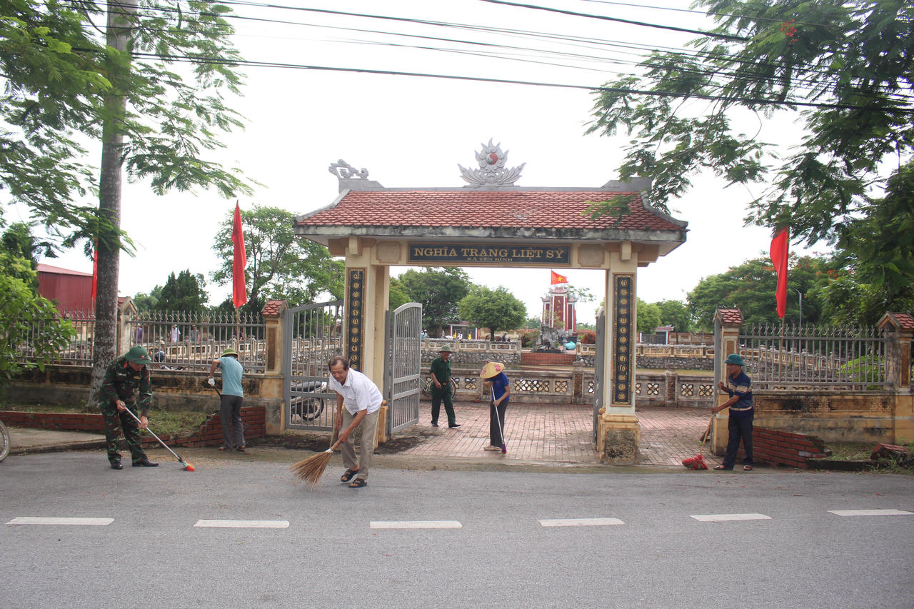 Xã Vũ Dương (Ninh Bình) đẩy mạnh chương trình thu nhận mẫu ADN các thân nhân liệt sỹ