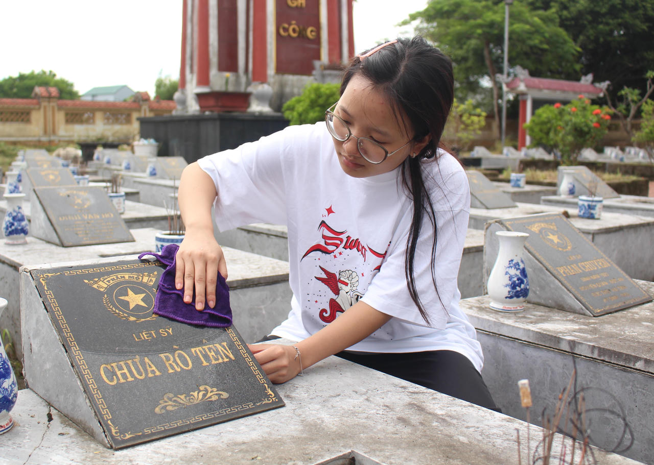 Xã Vũ Dương (Ninh Bình) đẩy mạnh chương trình thu nhận mẫu ADN các thân nhân liệt sỹ