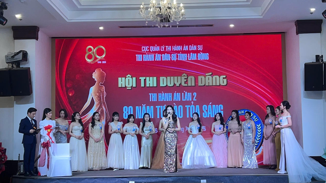 Nữ cán bộ Thi hành án dân sự Lâm Đồng duyên dáng, trí tuệ, bản lĩnh