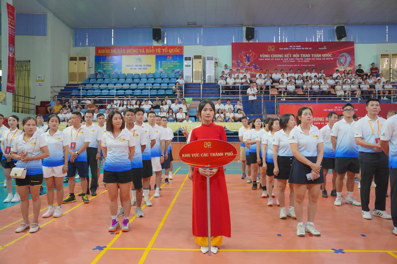 Bế mạc Vòng chung kết Hội thao Hệ thống Thi hành án dân sự với nhiều dấu ấn tốt đẹp