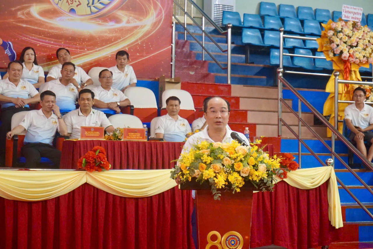 Ông Nguyễn Thắng Lợi, Cục trưởng Cục Quản lý THADS phát biểu tại Lễ bế mạc.