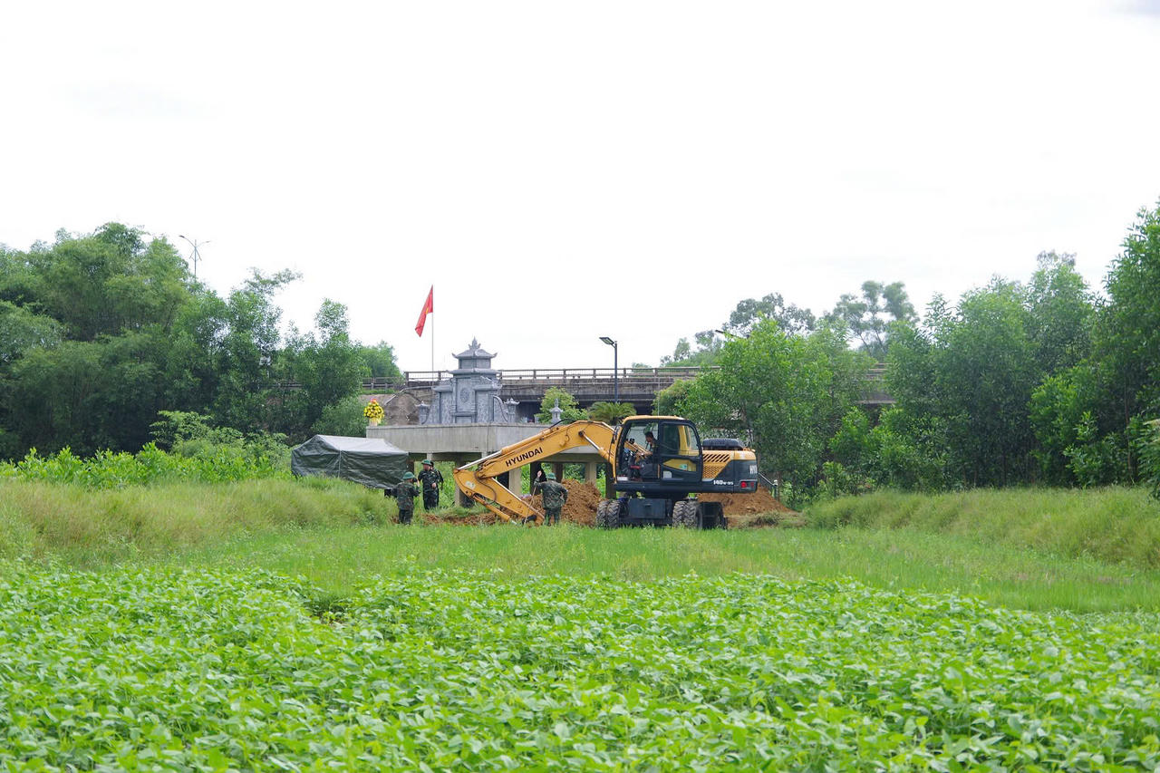 Thêm hy vọng tìm hài cốt liệt sĩ tại khu vực Câu Nhi, Quảng Trị