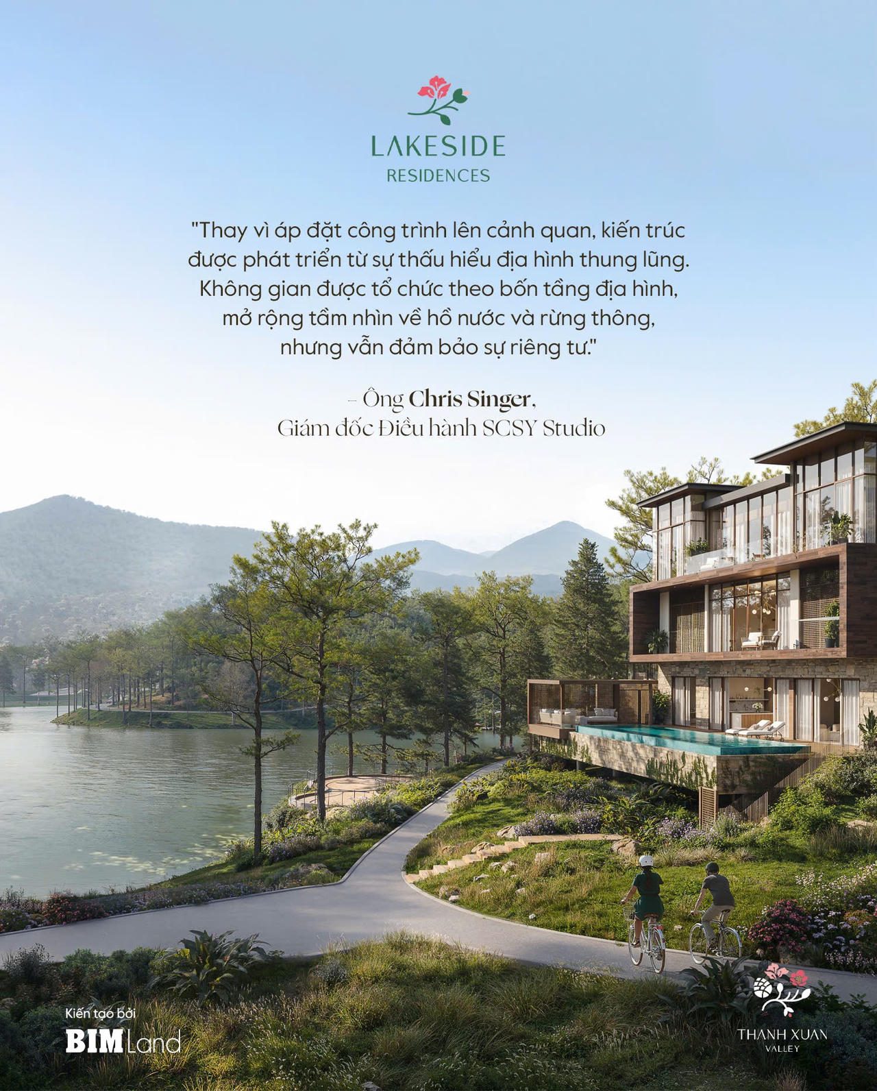 Lakeside Residences: Tuyên ngôn “Kiêu hãnh thầm lặng” từ những kiến trúc sư quốc tế