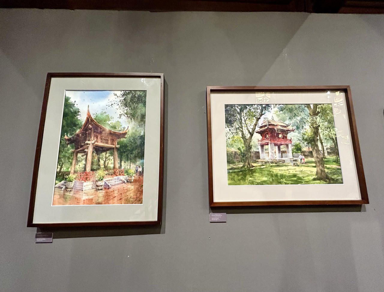 Triển lãm mở cửa đón khách tham quan đến hết ngày 5/8/2026 (ảnh Thùy Dương).