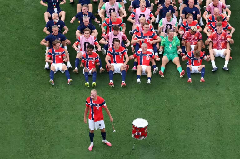 Haaland đang là thủ lĩnh của đội bóng Na Uy. (Ảnh FIFA)