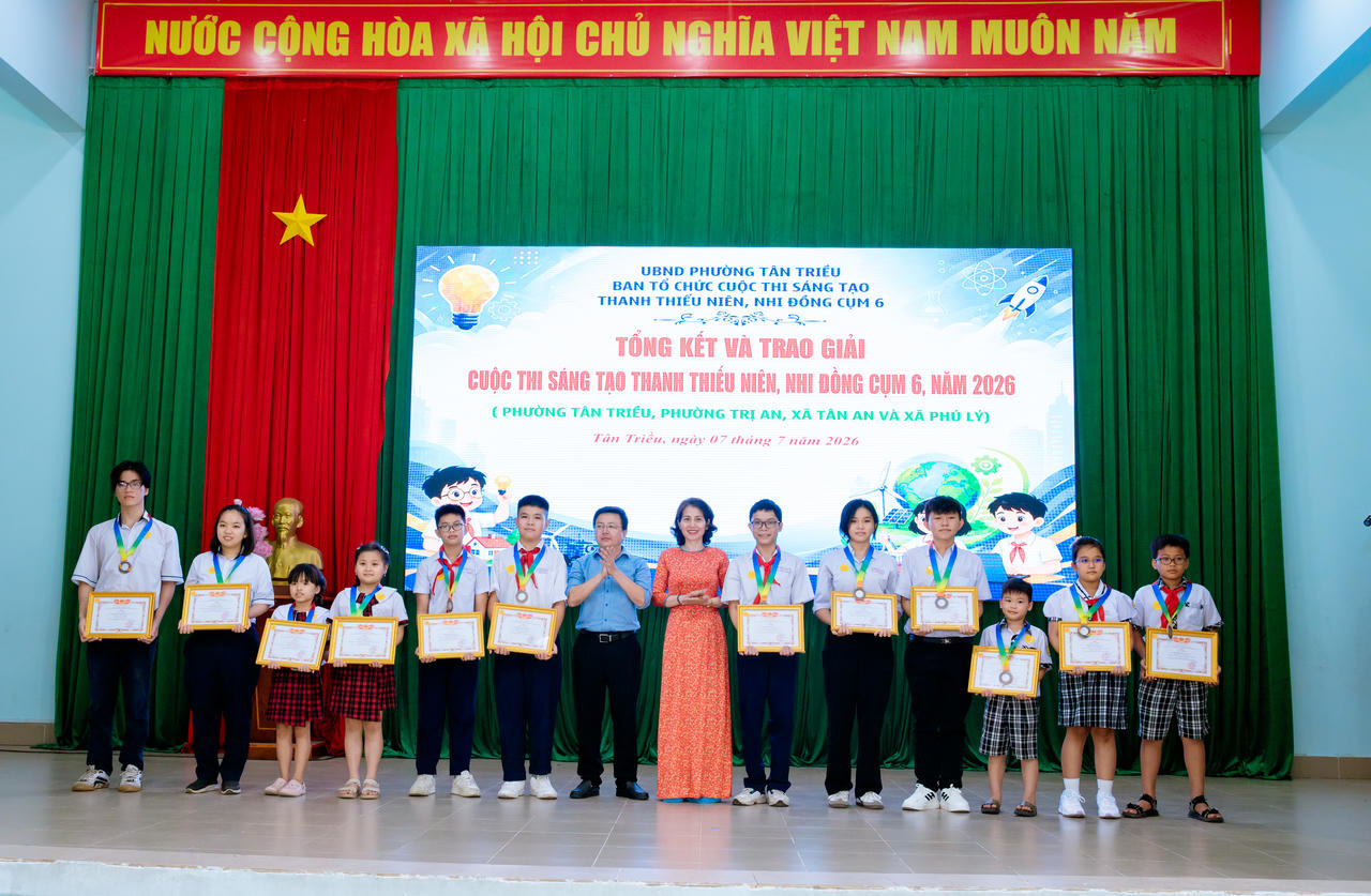 Đồng Nai trao giải cho 42 mô hình sáng tạo tiêu biểu của thanh thiếu niên