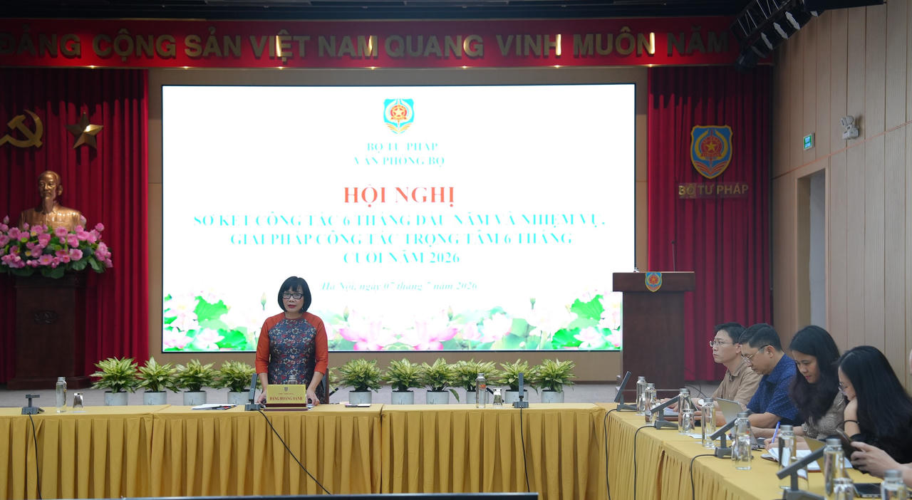 Nâng cao hiệu quả hoạt động Văn phòng, phục vụ đắc lực công tác chỉ đạo, điều hành của Lãnh đạo Bộ
